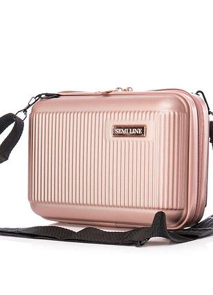 Бьюти-кейс semi line 4.5l rose (t5664-1)