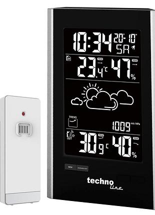 Метеостанция technoline ws9060 black/silver (ws9060)