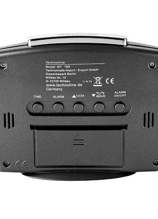 Часы настольные technoline wt189 anthracite (wt189 anthrazit) discounted 5