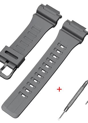 Ремешок для casio ae-1000w gray bk