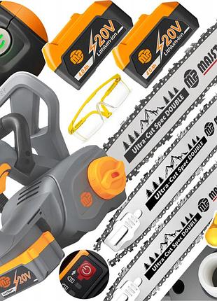 Электрическая цепная пила 1800вт majster pro (польша)