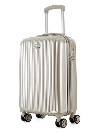 Чемодан semi line 20" (s) gold (t5954-1)