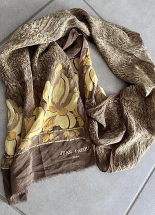 Jean patou paris платок шарі шовк