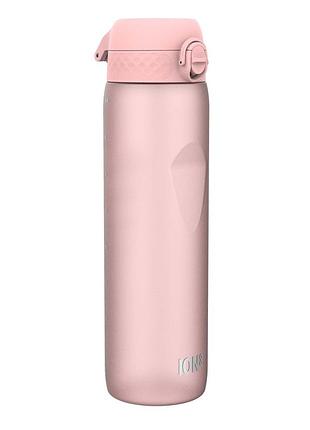 Пляшка для води ion8 1000 мл. (еко пляшка) bpa free, rose quartz