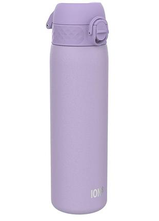 Пляшка для води металева вакуумная ion8 500 мл. vacuum insulated, light purple