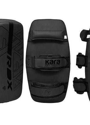 Пади для тайського боксу rdx arm pad f6 matte black (1 шт.)