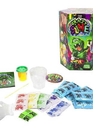 Набір для слайму crazy slime для дітей набір експериментів зі слаймом зроби лизуна своїми руками вдома