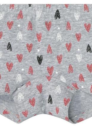 Трусики-боксеры для девочки lupilu lycra® 387245-1 098-104 см (2-4 years) комбинированный