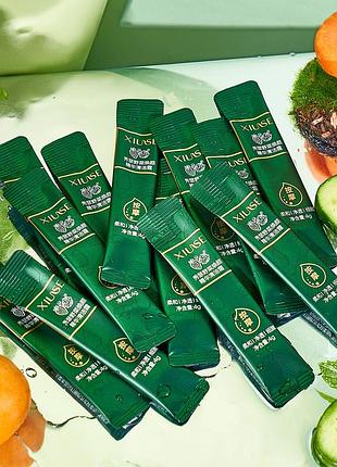 Новинка !украинский борщ! для умывания и очищения лица xiuse wild vegetable essence cleansing cream 20 стиков по 4мл
