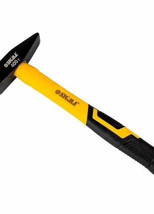 Молоток 400 г слюсарний фібергласова ручка sigma (4316041)