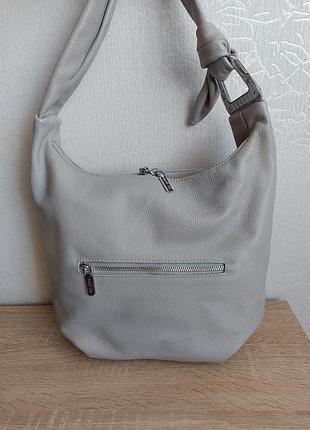 Объемная кожаная сумка👜 4