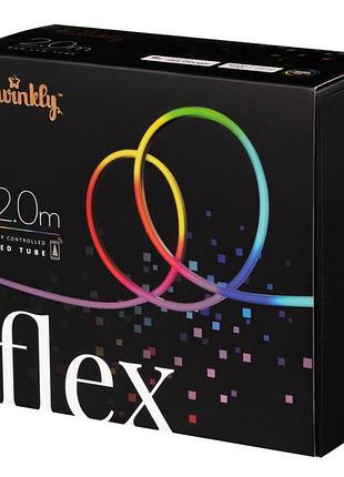 Гибкий контур smart led twinkly flex rgb ip20 2м белый кабель