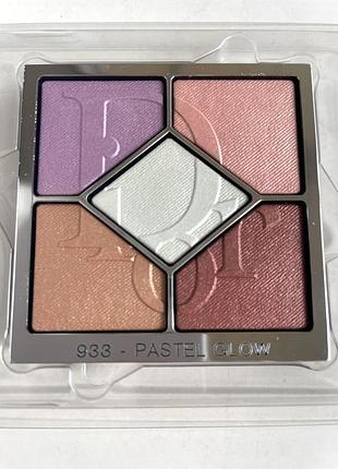 Оригінал. палетка для очей dior, лімітована diorshow 5 couleurs. літо 2024 👉🏻933 pastel glow
