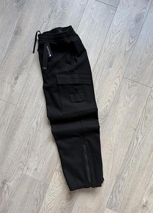 Чоловічі штани карго stone island black project