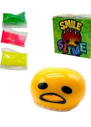 Вязкая масса smile slime (зеленый)