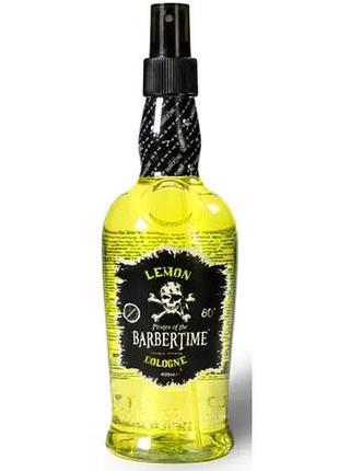 Одеколон после бритья barbertime after shave cologne lemon 400 мл