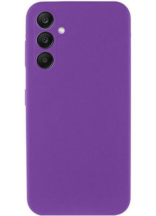 Чехол silicone cover ummi lakshmi full camera (aa) для samsung galaxy s25 фиолетовый / purple