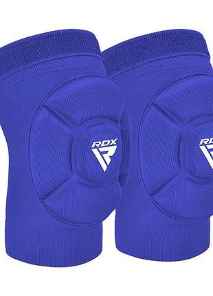Наколенники спортивные rdx hosiery knee foam k5 blue/white-xl (пара)