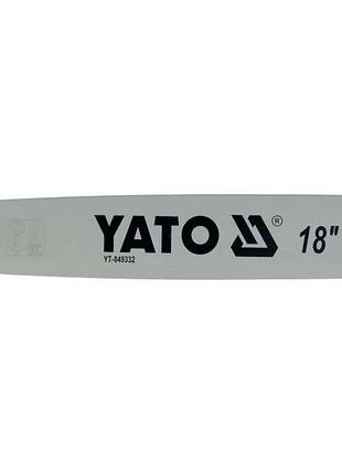 Шина для пили yato l= 18"/ 45 см (72 ланки)нап..тов-0,322" (8,2 мм) для ланцюгів yt-849452 [20]