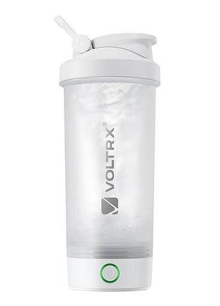 Шейкер спортивный электрический voltrx merger 700 мл. white
