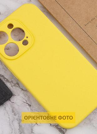 Чехол silk full camera protective (aa) no logo для apple iphone 17 air (6.5") желтый / yellow 3