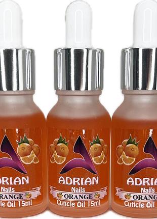 Масло для кутикулы adrian nails - апельсин, 15мл