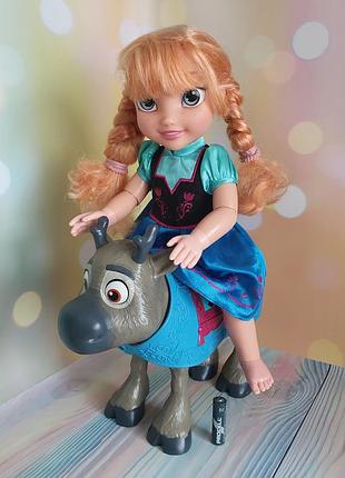 Игровой набор jakks pacific disney frozen анная с оленем (sven)