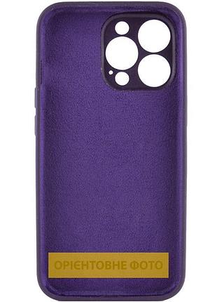 Чехол silicone case full camera protective (aa) no logo для apple iphone 17 air (6.5") фиолетовый / elderberry 2