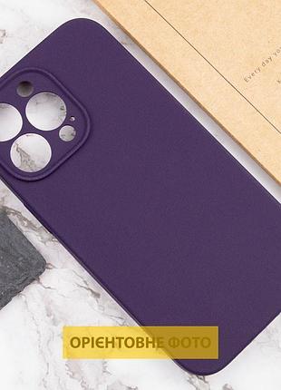 Чехол silicone case full camera protective (aa) no logo для apple iphone 17 air (6.5") фиолетовый / elderberry 3