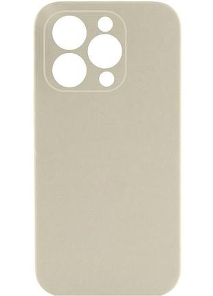 Чехол silk full camera protective (aa) no logo для apple iphone 16 pro max (6.9") бежевый / antique white