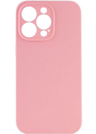 Чехол silk full camera protective (aa) no logo для apple iphone 16 pro max (6.9") розовый / light pink
