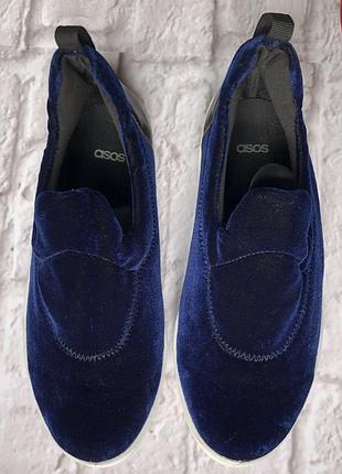Женские кеды лоферы asos 37р
