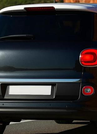 Накладка на багажник нержавейка carmos - турецкая нержавеющая сталь для fiat 500/500l 2013-2022 гг