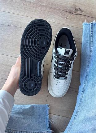 Nike air force 1 low x undefeated beige gradient 5