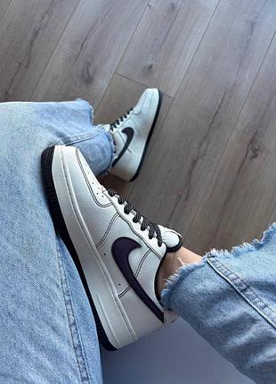 Nike air force 1 low x undefeated beige gradient 8