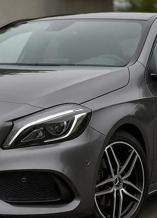 Накладки на зеркала (2 шт, нержавейка) для mercedes a-сlass w176 2012-2018 гг