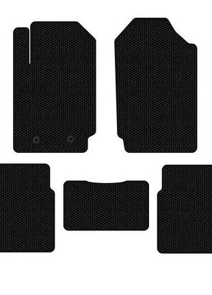 Резиновые коврики carsuit (черные) для ford ranger 2011-2022 гг