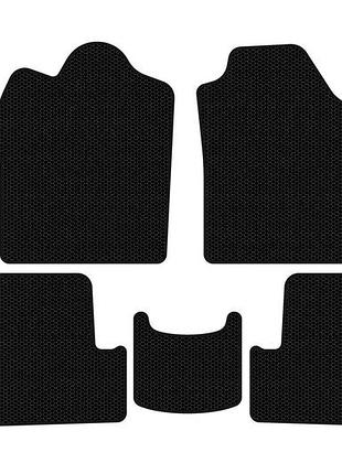 Гумові килимки carsuit (2009-2012, чорні) для ford connect рр