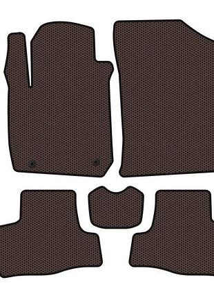 Резиновые коврики carsuit (коричневые) для byd f0 2008-2014 гг