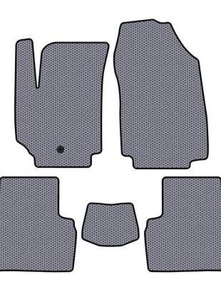 Гумові килимки carsuit (2007-2010, sw, сірий) для fiat croma рр