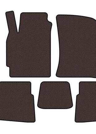 Гумові килимки carsuit (коричневий) для chery eastar 2003-2011 рр