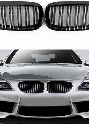 Ноздри m-look (черный глянец) для bmw 6 серия e63/e64 2003-2010 гг
