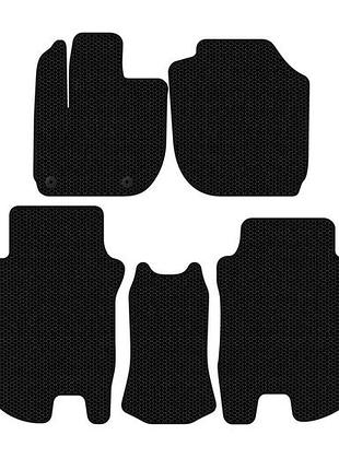 Гумові килимки carsuit (чорні) для honda hr-v 2014-2021 рр
