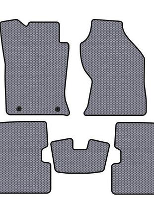 Резиновые коврики carsuit (2001-2005, sw, серый) для ford focus i