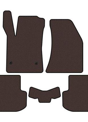 Гумові килимки carsuit (коричневий) для faw b30 2015-2020 рр