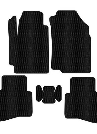 Гумові килимки carsuit (чорні) для jac s2 2014-2020 рр