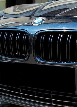 Ноздри m-look (черный глянец) для bmw 5 серия f10/f11 2010–2016 гг