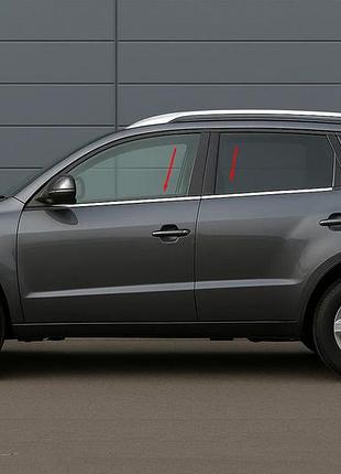 Окантовка окон нержавейка (4 шт) для geely emgrand x7 2011- гг