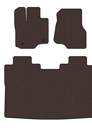Резиновые коврики carsuit (raptor, коричневые) для ford f-150 2014-2021 гг
