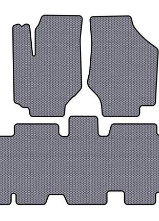 Гумові килимки carsuit (сірий) для hyundai trajet 2000-2007 рр